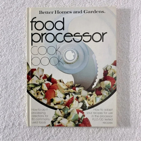 Vintage Better Homes And Garden Cook Books Microwave After Work Food Processor - Picture 14 of 16